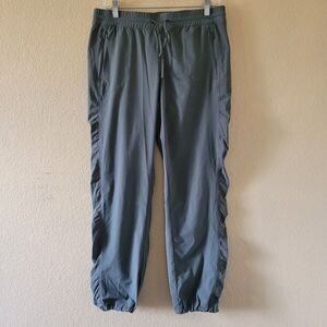 Kuhl Freeflex Move Pants Womens Medium Reg Ruched Blue Pullon Hiking Gorpcore